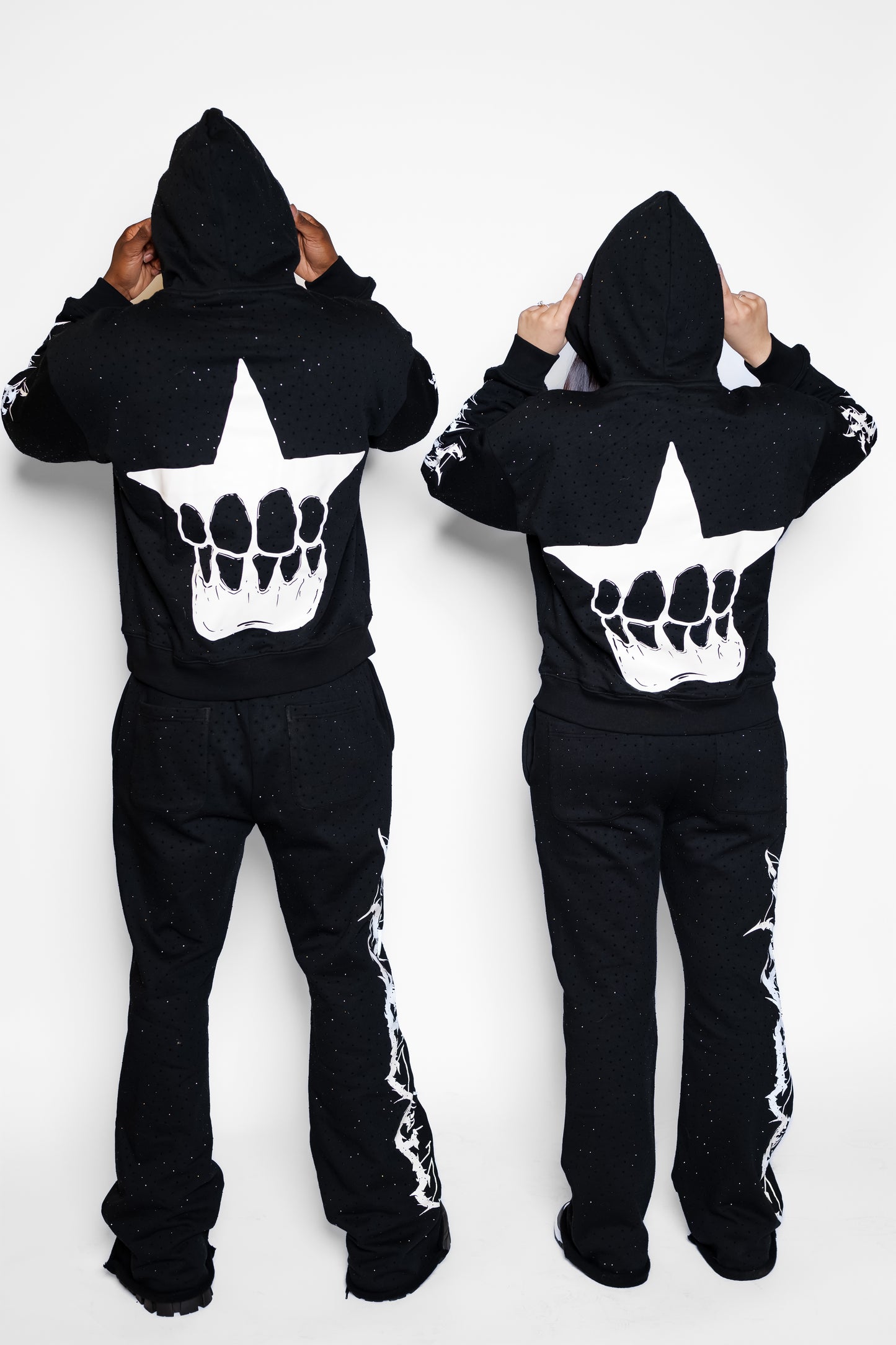 Knockoff Rhinestone Hoodie